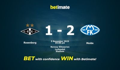 Rosenborg vs. Molde Vorhersage, Quoten und Wetttipps 11.05.2023