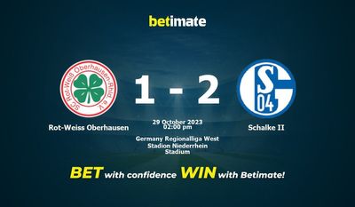 Rot-Weiss Oberhausen gegen Schalke II Vorhersage, Quoten und Wetttipps 29.10.2023