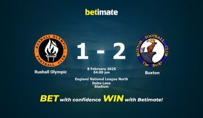 Rushall Olympic vs. Buxton – Vorhersage, Quoten und Wetttipps 08.02.2025