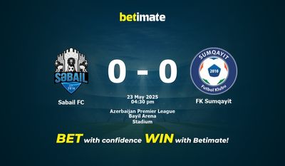 Sabail FC vs. FK Sumqayit – Vorhersage, Quoten und Wett-Tipps – 23.05.2025