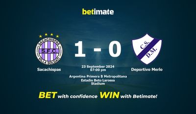 Sacachispas vs. Deportivo Merlo – Vorhersage, Quoten und Wetttipps 23.09.2024