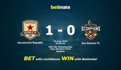 Sacramento Republic vs. San Antonio FC – Vorhersage, Quoten und Wett-Tipps – 15.06.2025