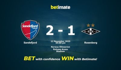 Sandefjord vs. Rosenborg Vorhersage, Quoten und Wetttipps 11.12.2023
