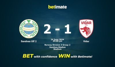 Sandnes Ulf 2 vs. Vidar – Vorhersage, Quoten und Wetttipps 24.06.2024