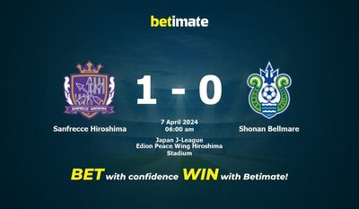 Sanfrecce Hiroshima vs. Shonan Bellmare Vorhersage, Quoten und Wetttipps 04.07.2024