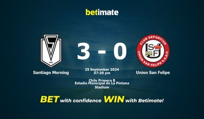 Santiago Morning vs. Union San Felipe – Vorhersage, Quoten und Wetttipps, 25.09.2024