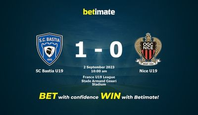 SC Bastia U19 gegen Nizza U19 Vorhersage, Quoten und Wetttipps 09.02.2023