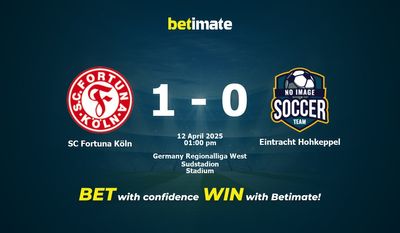 SC Fortuna Köln vs. Eintracht Hohkeppel Vorhersage, Quoten & Wetttipps 04.12.2025