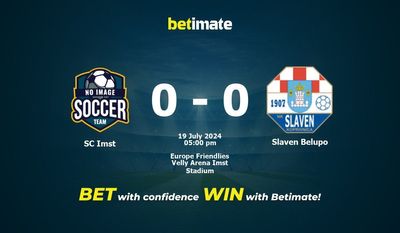 SC Imst vs. Slaven Belupo Prognose, Quoten und Wetttipps 19.07.2024