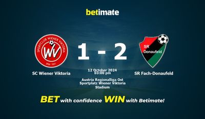 SC Wiener Viktoria vs. SR Fach-Donaufeld Vorhersage, Quoten & Wetttipps 12.10.2024
