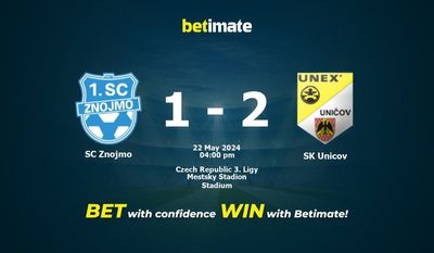 SC Znojmo gegen SK Unicov Vorhersage, Quoten und Wetttipps 22.05.2024