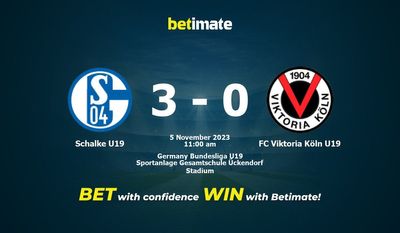 Schalke U19 vs. FC Viktoria Köln U19 Vorhersage, Quoten & Wetttipps 05.11.2023