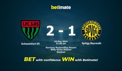Schweinfurt 05 gegen SpVgg Bayreuth Vorhersage, Quoten & Wetttipps 18.05.2024