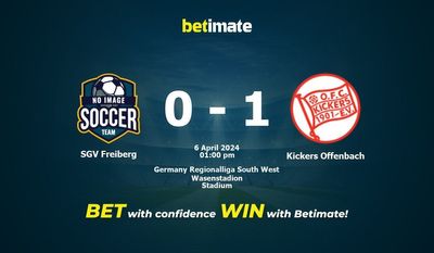 SGV Freiberg vs. Kickers Offenbach Vorhersage, Quoten & Wetttipps 04.06.2024