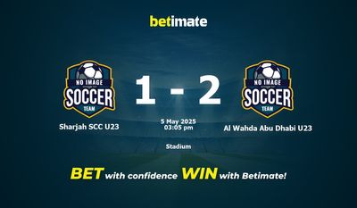 Sharjah SCC U23 vs. Al Wahda Abu Dhabi U23 Vorhersage, Quoten & Wett-Tipps 05.05.2025