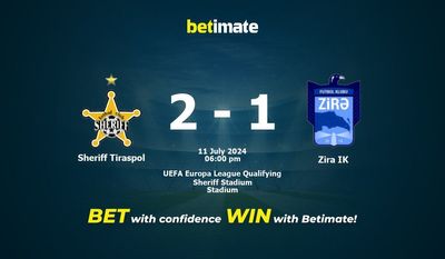 Sheriff Tiraspol vs. Zira IK – Vorhersage, Quoten und Wetttipps – 11.07.2024