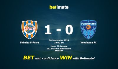 Shimizu S-Pulse vs. Yokohama FC – Vorhersage, Quoten und Wetttipps 28.09.2024