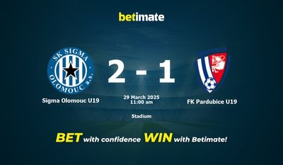 Sigma Olomouc U19 gegen FK Pardubice U19 Vorhersage, Quoten und Wetttipps 29.03.2025