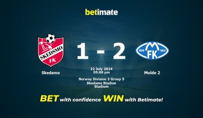 Skedsmo vs. Molde 2 Vorhersage, Quoten und Wetttipps 22.07.2024