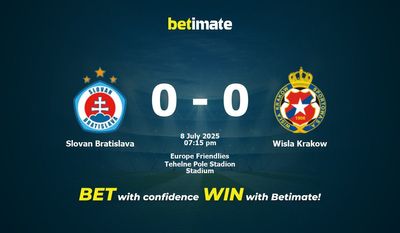 Slovan Bratislava gegen Wisla Krakau Vorhersage, Quoten und Wetttipps 07.08.2025