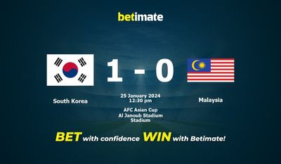 Südkorea vs. Malaysia Vorhersage, Quoten und Wetttipps 25.01.2024