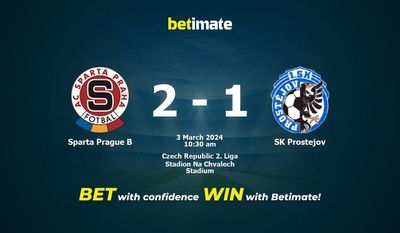 Sparta Prag B gegen SK Prostejov Vorhersage, Quoten und Wetttipps 03.03.2024