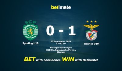 Sporting U19 vs. Benfica U19 Vorhersage, Quoten und Wetttipps 25.09.2024