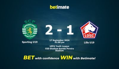 Sporting U19 vs. Lille U19 Vorhersage, Quoten und Wetttipps 17.09.2024