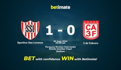 Sportivo San Lorenzo vs. 3 de Febrero – Vorhersage, Quoten und Wetttipps 30.06.2024