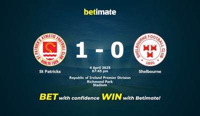 St. Patricks vs. Shelbourne – Vorhersage, Quoten und Wetttipps 04.04.2025