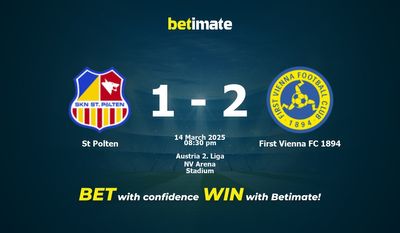 St. Pölten vs. First Vienna FC 1894 – Vorhersage, Quoten & Wett-Tipps – 14.03.2025
