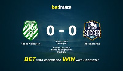 Stade Gabesien gegen AS Kasserine Vorhersage, Quoten und Wetttipps 05.05.2025