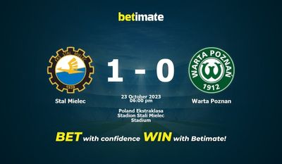 Stal Mielec gegen Warta Poznan Vorhersage, Quoten und Wetttipps 23.10.2023