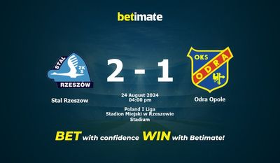 Stal Rzeszow gegen Odra Opole Vorhersage, Quoten und Wetttipps 24.08.2024
