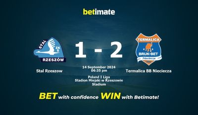 Stal Rzeszow gegen Termalica BB Nieciecza Vorhersage, Quoten und Wetttipps 14.09.2024
