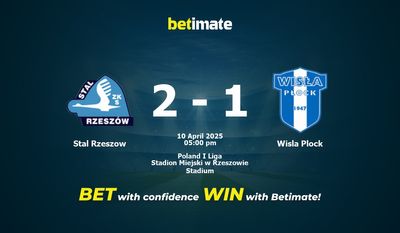 Stal Rzeszow gegen Wisla Plock Vorhersage, Quoten und Wetttipps 04.10.2025