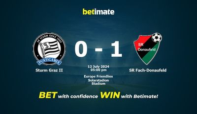 Sturm Graz II vs. SR Fach-Donaufeld Prognose, Quoten und Wetttipps 12.07.2024