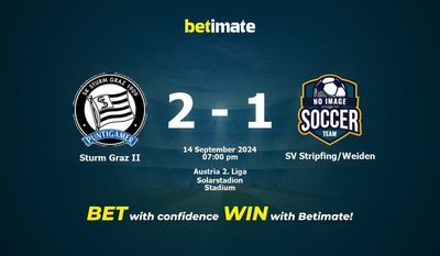 Sturm Graz II gegen SV Stripfing/Weiden Vorhersage, Quoten & Wetttipps 14.09.2024