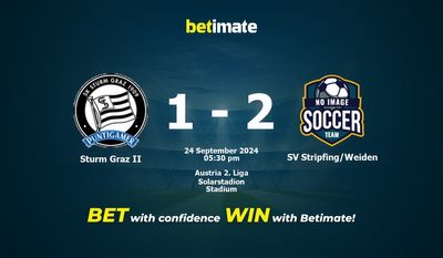 Sturm Graz II gegen SV Stripfing/Weiden Vorhersage, Quoten & Wetttipps 24.09.2024