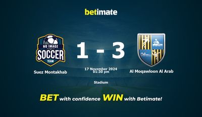 Suez Montakhab vs. Al Moqawloon Al Arab Vorhersage, Quoten & Wetttipps 17.11.2024