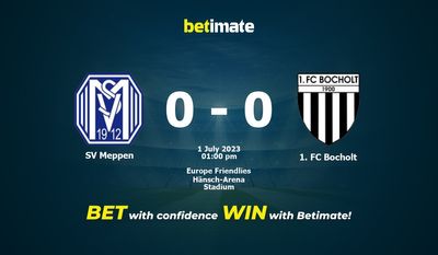 SV Meppen vs. 1. FC Bocholt Vorhersage, Quoten & Wetttipps 01.07.2023