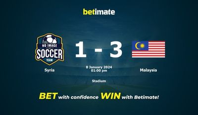 Syrien vs. Malaysia Vorhersage, Quoten und Wetttipps 01.08.2024