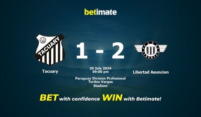 Tacuary vs. Libertad Asuncion Vorhersage, Quoten und Wetttipps 20.07.2024