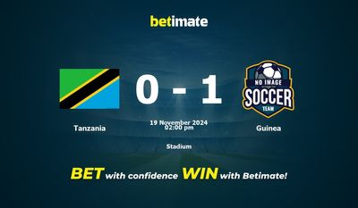 Tansania vs. Guinea – Vorhersage, Quoten und Wetttipps 19.11.2024