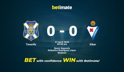 Teneriffa vs. Eibar – Vorhersage, Quoten & Wett-Tipps 27.04.2025