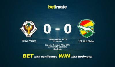 Vorhersage, Quoten und Wetttipps für Tokyo Verdy gegen JEF Utd Chiba 26.11.2023