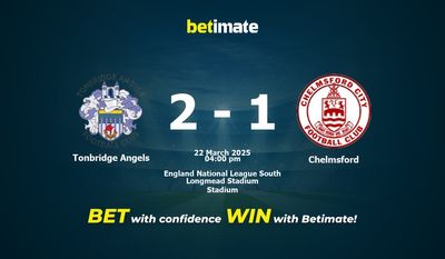 Tonbridge Angels vs. Chelmsford – Vorhersage, Quoten und Wett-Tipps – 22.03.2025