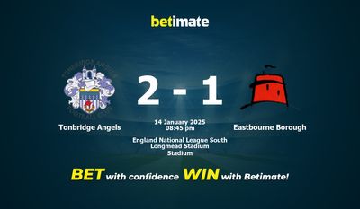 Tonbridge Angels vs. Eastbourne Borough – Vorhersage, Quoten und Wetttipps 14.01.2025