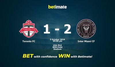Toronto FC vs. Inter Miami CF – Vorhersage, Quoten und Wetttipps, 05.10.2024