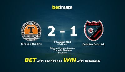 Torpedo Zhodino vs. Belshina Bobruisk Vorhersage, Quoten & Wetttipps 19.08.2023